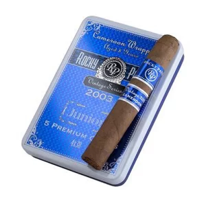 ROCKY PATEL VINTAGE 2003 CAMEROON CAJITA METAL 5 SHORT PANATELA