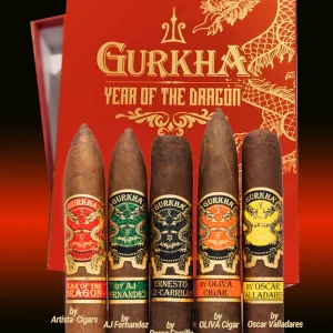 GURKHA Year Of The Dragon 5-Pack Collection