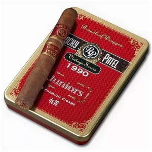 ROCKY PATEL VINTAGE 1990 BROADLEAF CAJITA METAL 5 SHORT PANATELA