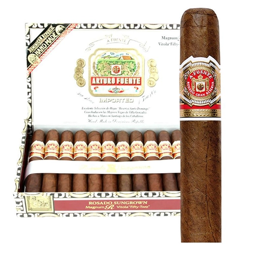 ARTURO FUENTE Magnum R Rosado SunGrown VITOLA 52 Robusto 5x52